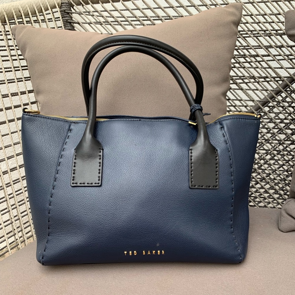 Navy Ted Baker Purse